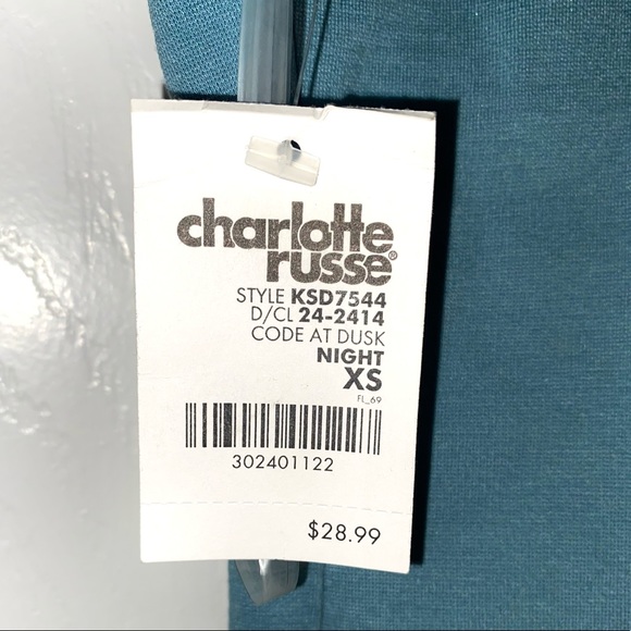 NWT Charlotte Russe Dress size- XSMALL - Picture 6 of 7